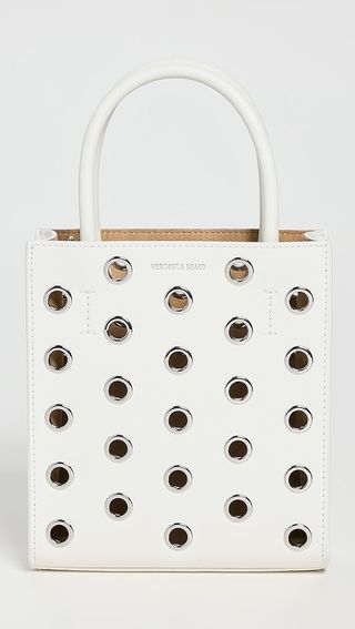 Veronica Beard Small Grommet Shopper Tote