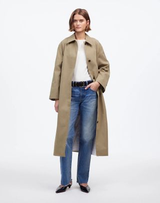 MW, Single-Breasted Trench Coat