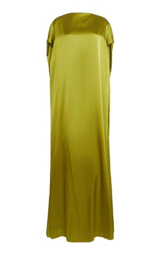 Diria Satin Stretch-Silk Gown