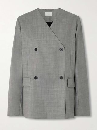 Altair Double-Breasted Wool-Twill Blazer