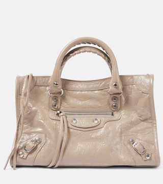 Le City Small Leather Tote Bag