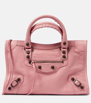 Le City Small Leather Tote Bag