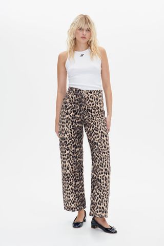 Nara Jeans | Brown Baum Leopard