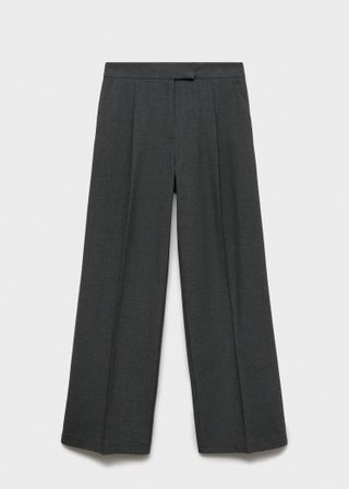 MANGO Straight-Fit Suit Trousers 