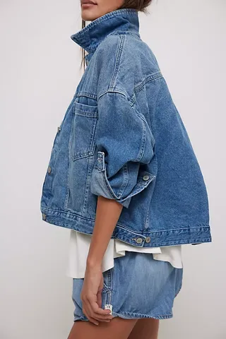 We the Free Opal Swing Denim Jacket