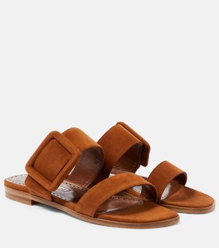 Titubaflat Suede Sandals