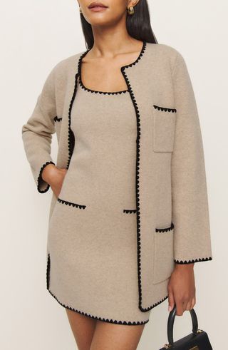 Isabelle Regenerative Wool Sweater Jacket