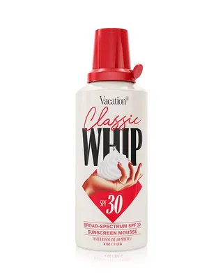 Vacation, Classic Whip Spf 30 Sunscreen Mousse