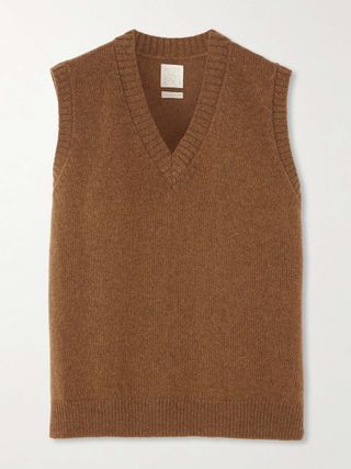 Stevie Oversized Cashmere Vest