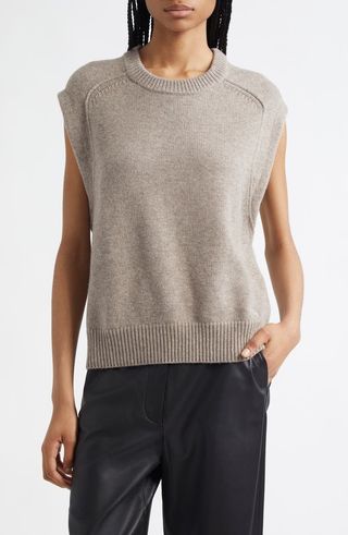 Mari Boxy Wool & Cashmere Sweater