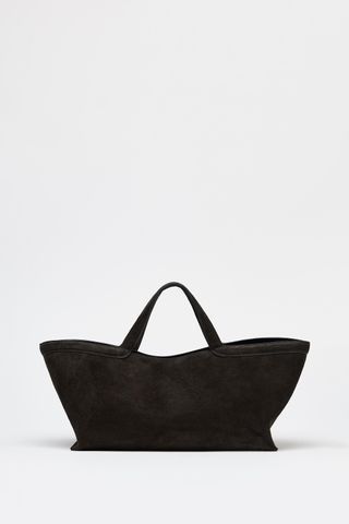 Elongated Suede Shopper