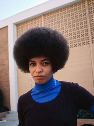 Angela Davis' afro is one of the most iconic hairstyles ever