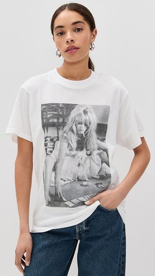 Anine Bing Lili Tee Ab X Dk X Brigitte Bardot