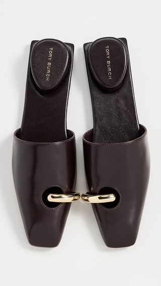 Tory Burch Pierced Mules