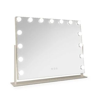 Large Horizontal Hollywood Makeup Mirror With Lights