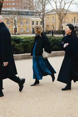 London Fashion Week street style F/W 25