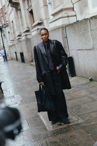 London Fashion Week street style F/W 25