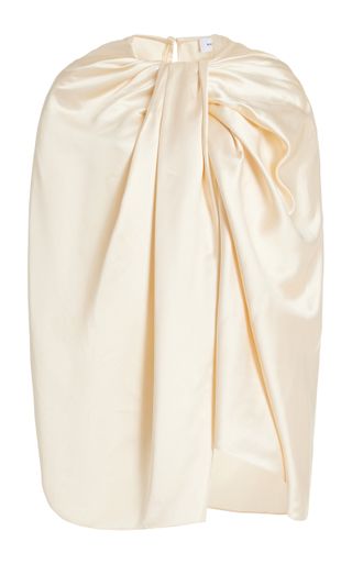 Twisted Satin Capelet