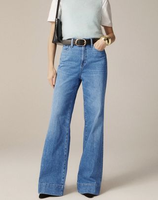 High-Rise Denim Trouser Jean