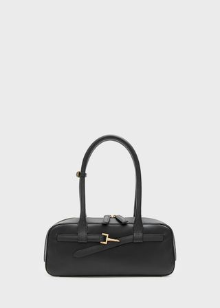 MANGO, Leather Bowling Bag With Buckle - Women | Mango Usa