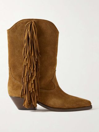 Duerto Fringed Suede Boots