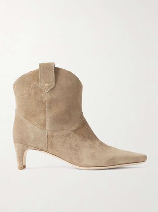 Western Wally Suede Ankle Boots