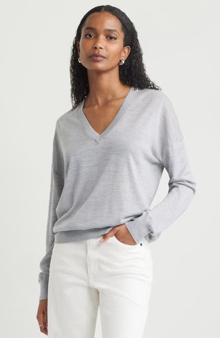 Merino Wool Blend Sweater