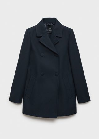 Double-Breasted Lapels Coat - Women | Mango Usa