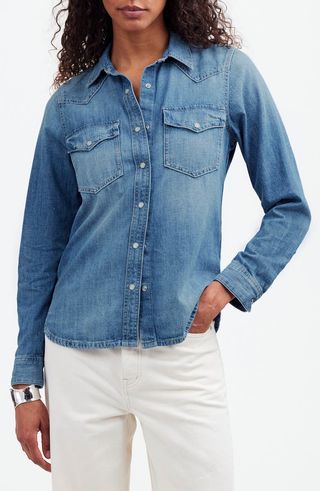 Denim Western Shirt