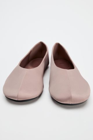 Satin Ballet Flats