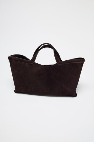 Elongated Suede Shopper