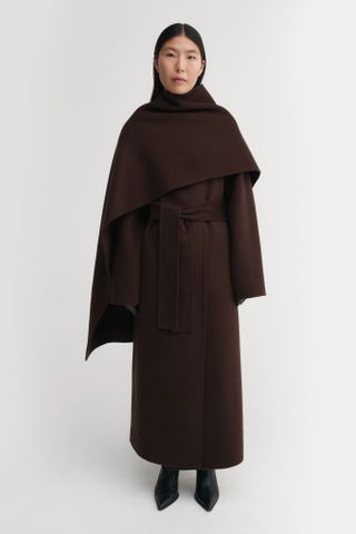 Almada Label Mara Doublé Coat, Chocolate