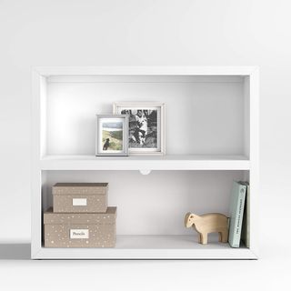 Crate & Kids, Ever Simple Modular White Wood Kids Bookcase