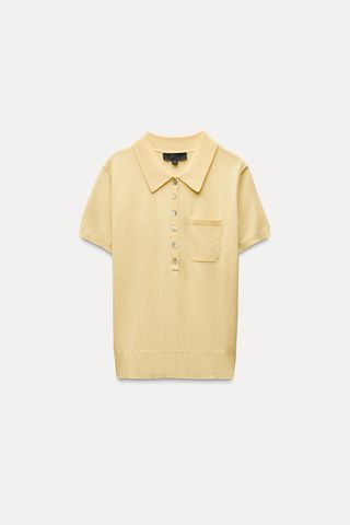 Fine Wool Polo Shirt