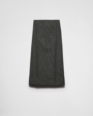 Mouliné Maxi-Skirt