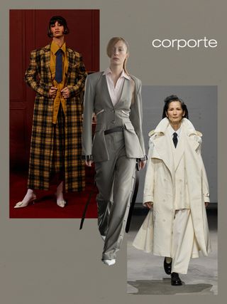 London Fashion Week Trends: Corporate chic