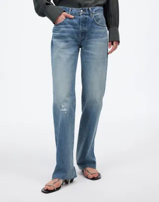 Madewell The Dean Easy Straight Jean