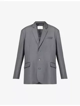 Gelso Oversized Woven Blazer