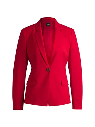 Slim-Fit Blazer in Wool