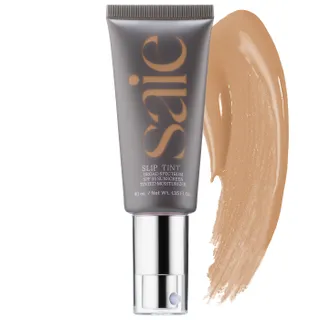 Saie, Slip Tint – Lightweight Tinted Moisturizer With Mineral Zinc Spf 35 and Hyaluronic Acid