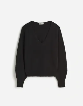 MW, Wedged V-Neck Sweater