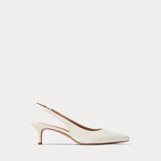 Lolah Ii Nappa Leather Slingback Pump