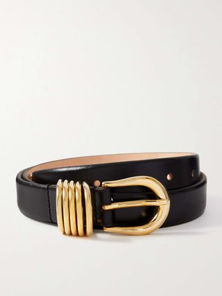 Hollyhock Leather Belt