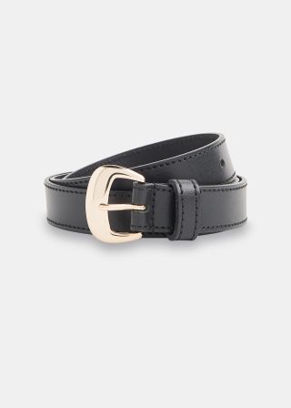 Black Slim Belt