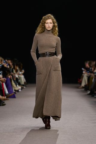 Milan fashion week AW25 trend knitwear