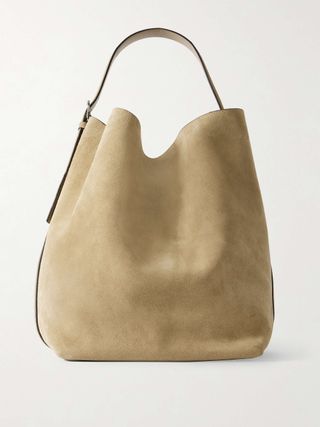 Suede Tote