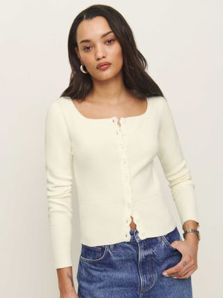 Aura Cotton Cardigan