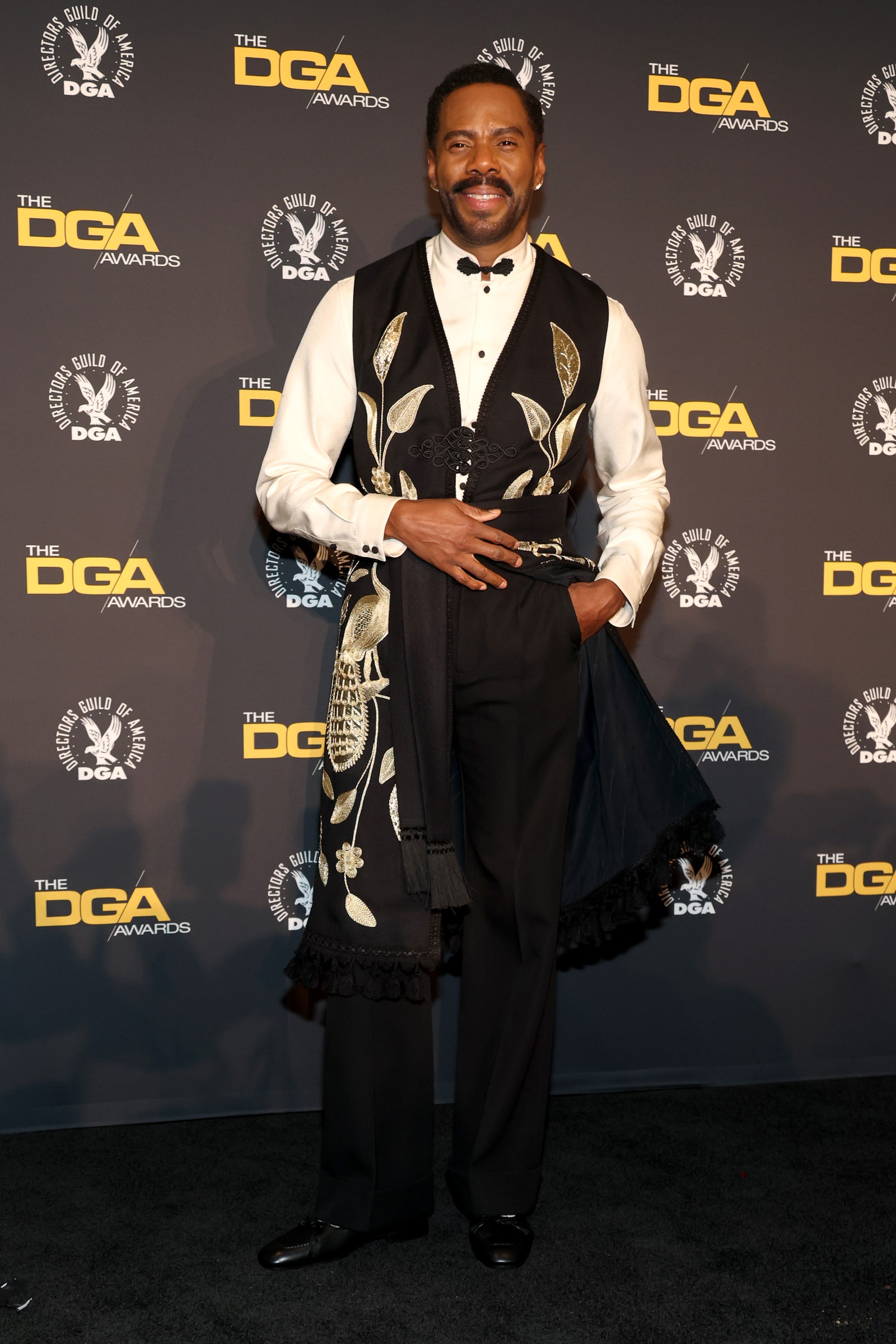 Image may contain Colman Domingo Fashion Adult Person Accessories Formal Wear Tie Standing Face Head and Clothing