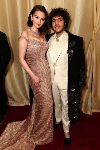 Selena Gomez and Benny Blanco at the 2025 Oscars