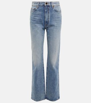 Danielle High-Rise Straight Jeans